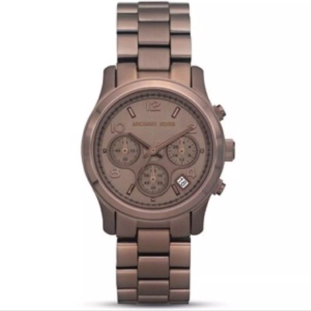 Michael Kors Brown Metal Watch